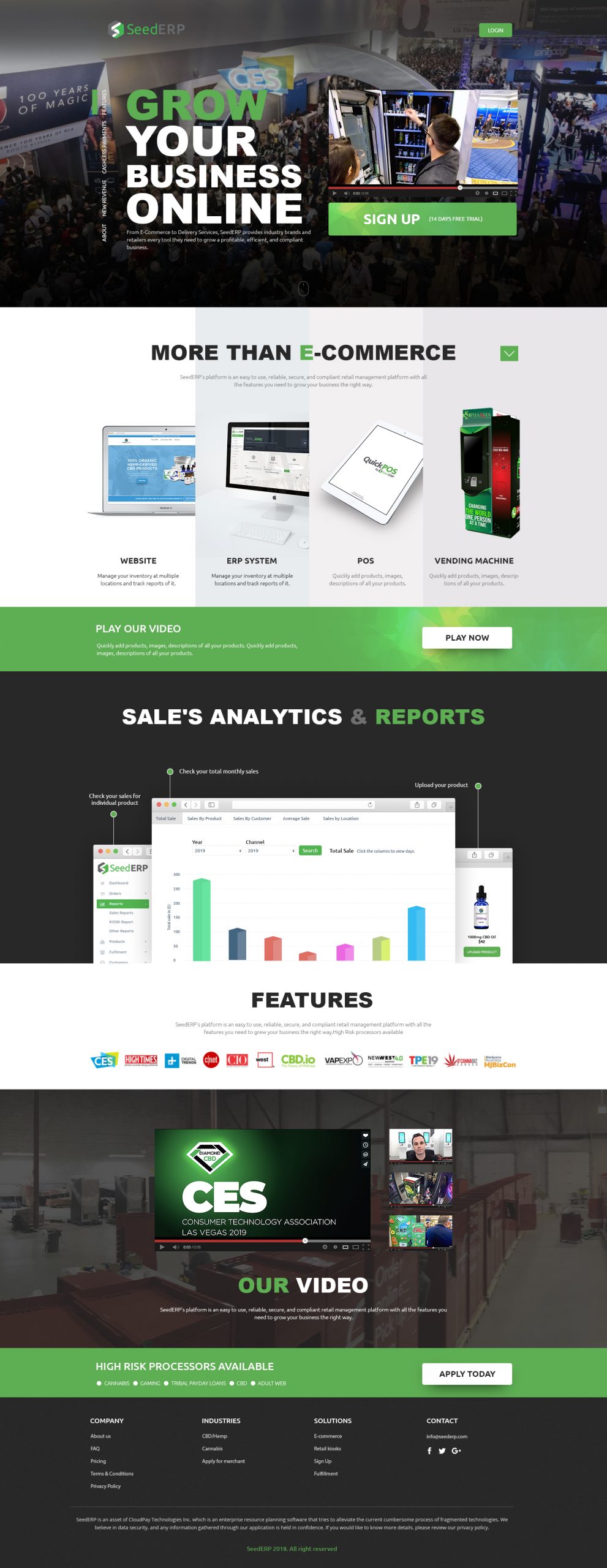 SeedERP for High-risk Businesses- Case Study Analysis