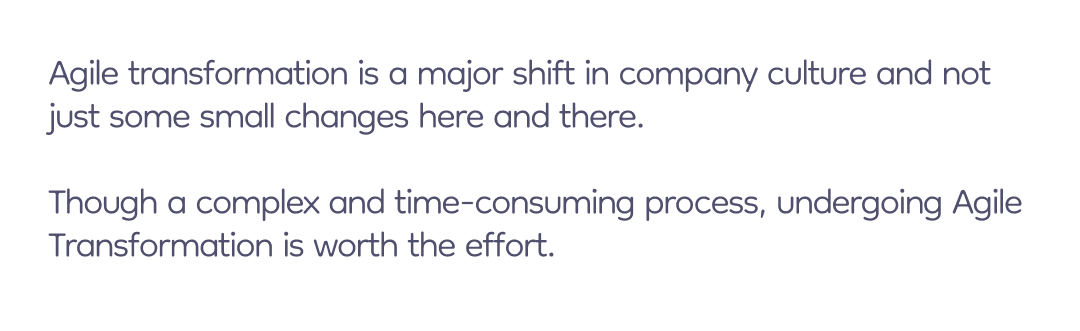 agile transformation