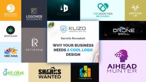 Logo design for business banner