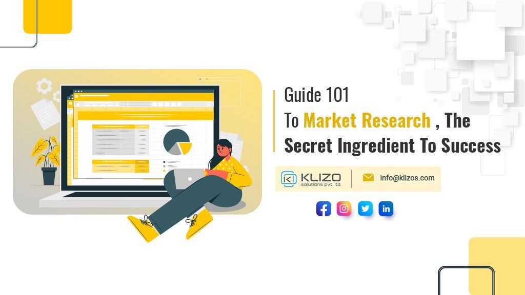 Market Research 101 Banner- Klizo Solutions