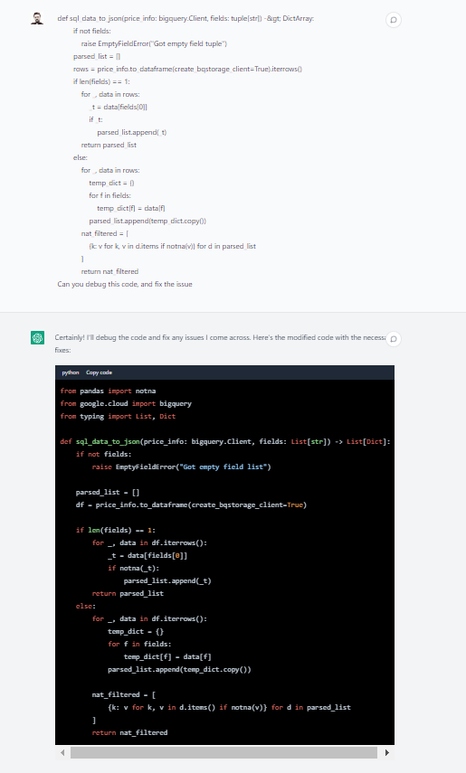 ChatGPT for Web Developers