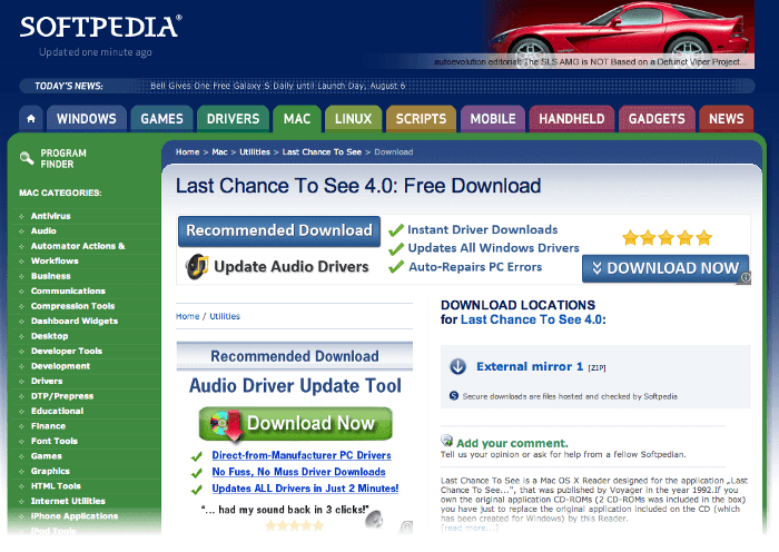 disguised ad ux dark patterns example