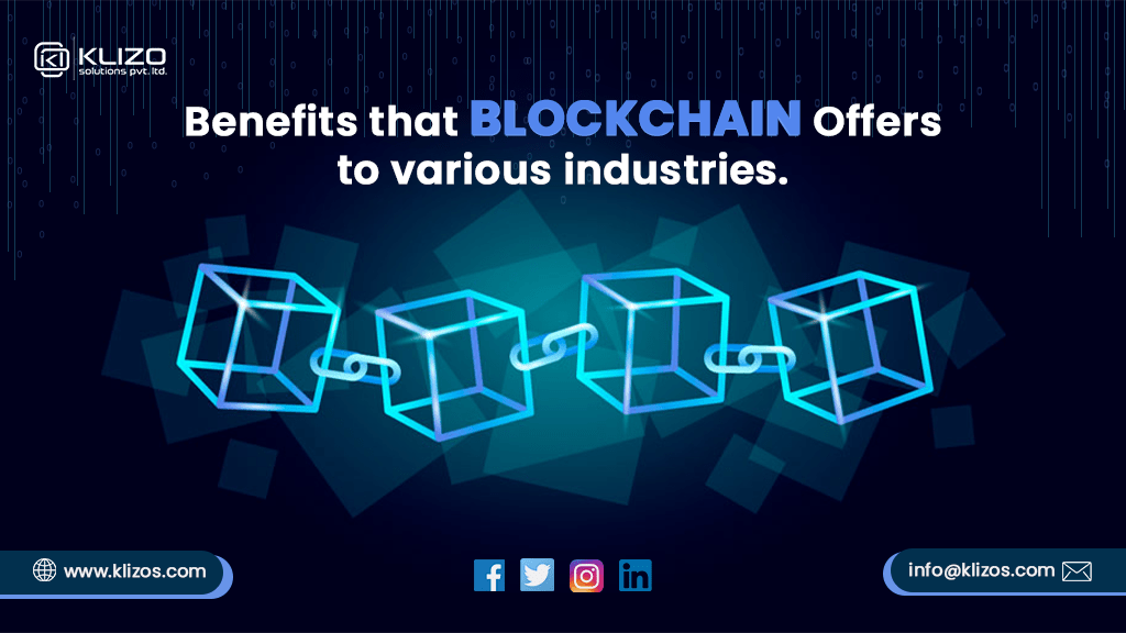 Benefit of block chains