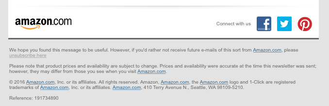 ux dark pattern example amazon